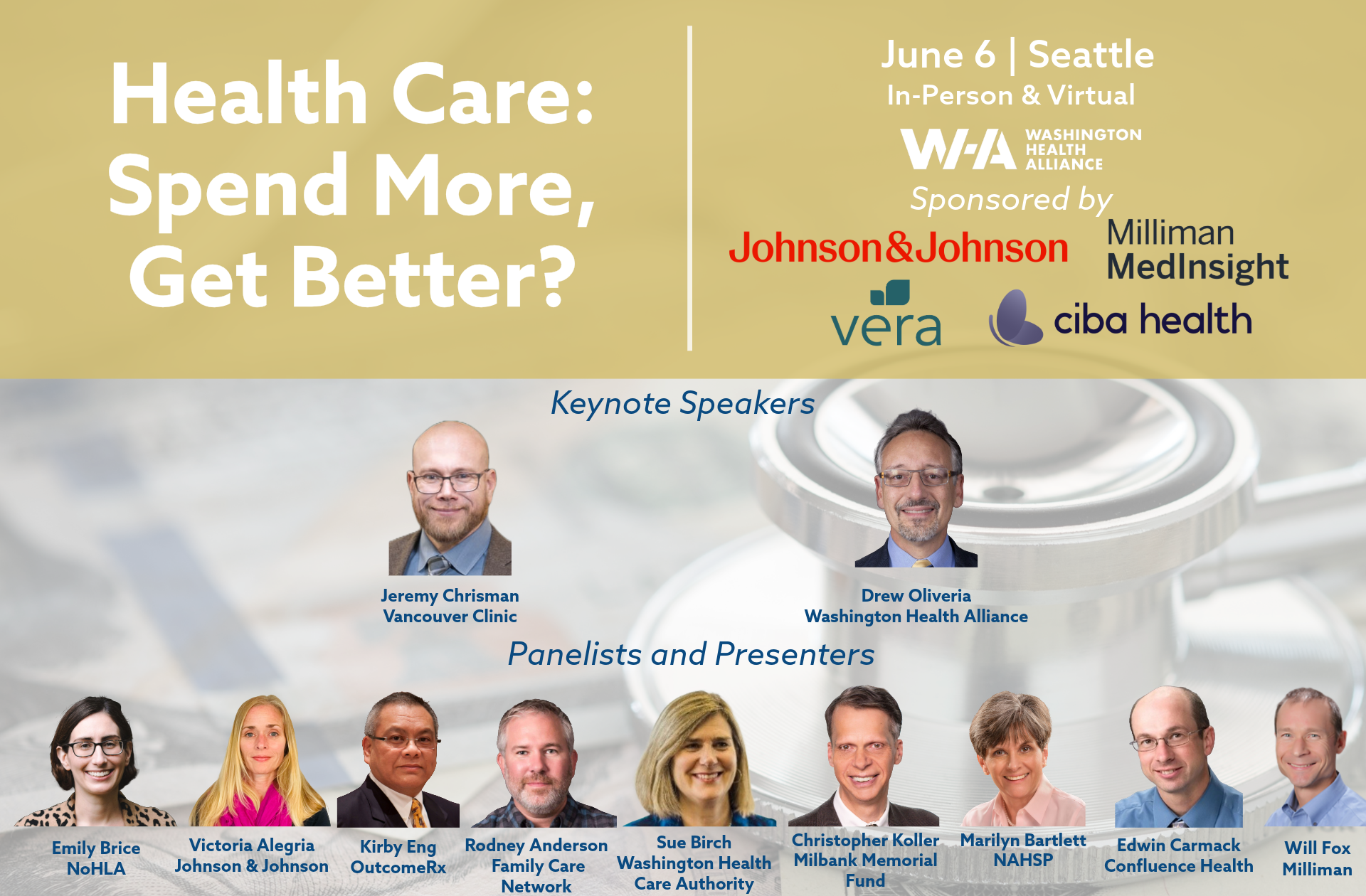 Featured Events - Washington Health Alliance